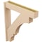 Ekena Millwork 7 1/2-in W x 38-in D x 46-in H Balboa Block Rough Cedar Woodgrain TimberThane Outlooker, Primed Tan OUTUR075X38X46BOA44RCPR - alternate 6